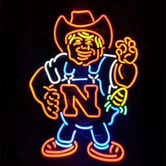 Nebraska Herbie Neon Signs - MA004-  DRIVEN - 2