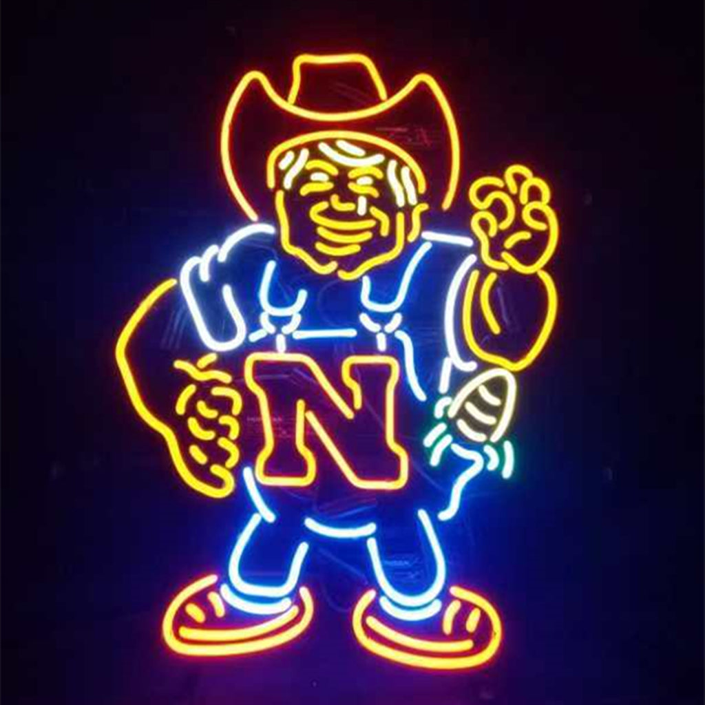 Nebraska Herbie Neon Signs - MA004-  DRIVEN - 1
