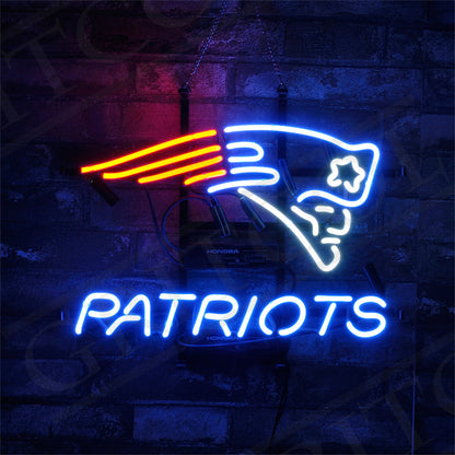 New England Patriots Neon Signs Light - MEXC016-  DRIVEN - 3