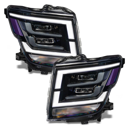 Nissan Titan Multicolor RGBW DRL Boards (2021-2022) - E6 | A12 | P2- BX1-  DRIVEN - 3