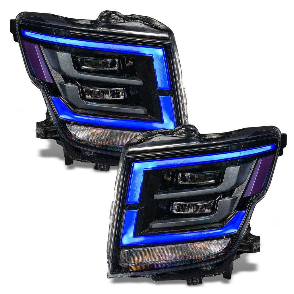 Nissan Titan Multicolor RGBW DRL Boards (2021-2022) - E6 | A12 | P2- BX1-  DRIVEN - 4