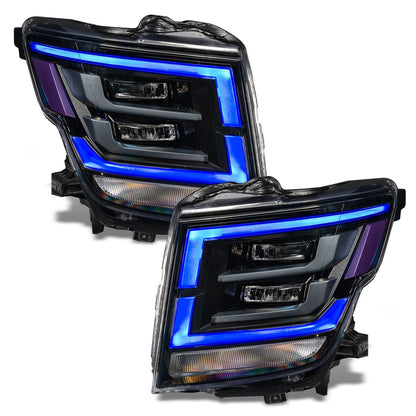 Nissan Titan Multicolor RGBW DRL Boards (2021-2022) - E6 | A12 | P2- BX1-  DRIVEN - 4