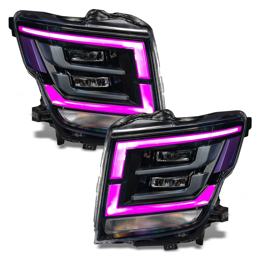 Nissan Titan Multicolor RGBW DRL Boards (2021-2022) - E6 | A12 | P2- BX1-  DRIVEN - 5