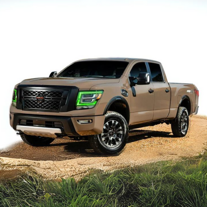 Nissan Titan Multicolor RGBW DRL Boards (2021-2022) - E6 | A12 | P2- BX1-  DRIVEN - 9