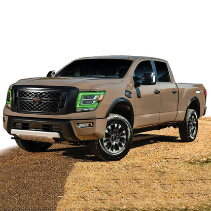 Nissan Titan Multicolor RGBW DRL Boards (2021-2022) - E6 | A12 | P2- BX1-  DRIVEN - 1