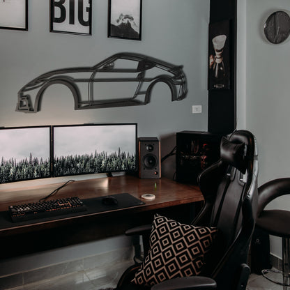 2015 370Z Metal Car Wall Art - MT0519 - MT0519B49L-MT0519B69L-MT0519B80L-MT0519B99L-MT0519B120L-  DRIVEN - 2