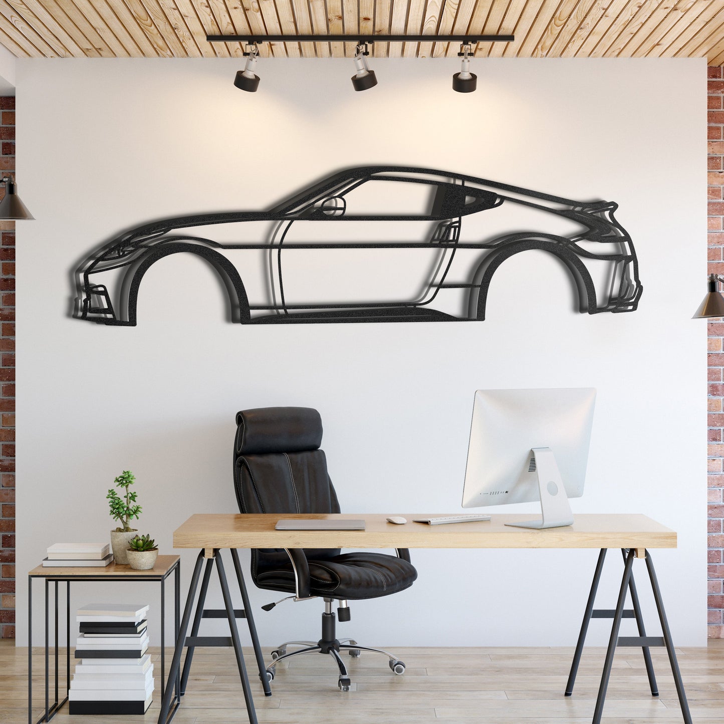 2015 370Z Metal Car Wall Art - MT0519 - MT0519B49L-MT0519B69L-MT0519B80L-MT0519B99L-MT0519B120L-  DRIVEN - 1