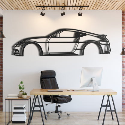2015 370Z Metal Car Wall Art - MT0519 - MT0519B49L-MT0519B69L-MT0519B80L-MT0519B99L-MT0519B120L-  DRIVEN - 1