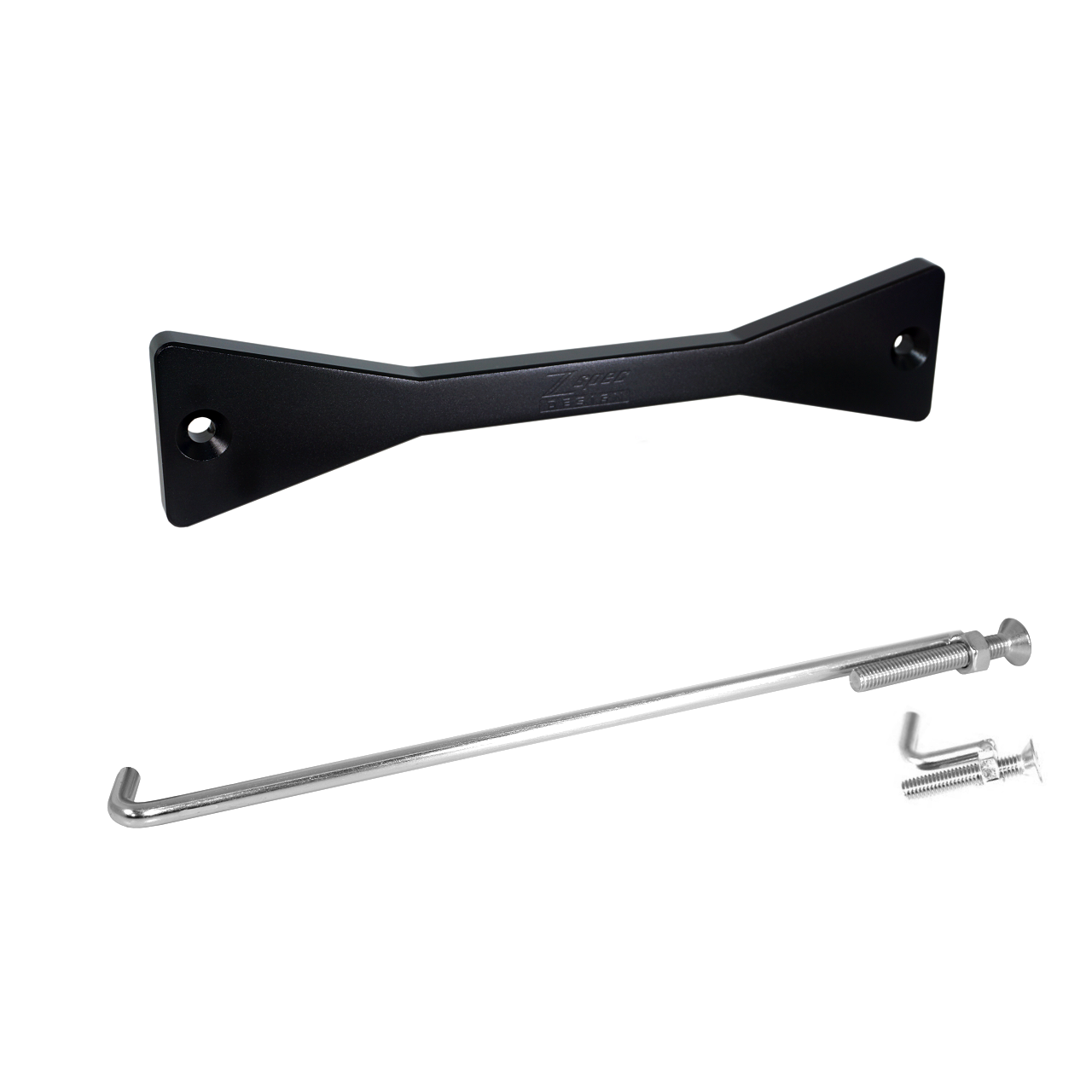 ZSPEC Battery Hold Down/Bracket for '03-09 Nissan 350z Z33, Billet w/ Stainless Hardware - ZSD-199363-ZSD-199370-ZSD-199387-ZSD-199394-ZSD-199400-  DRIVEN - 6