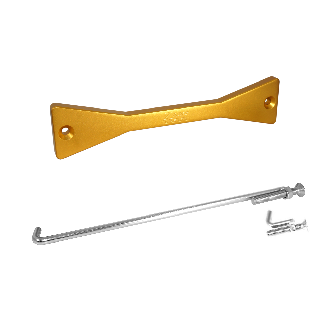 ZSPEC Battery Hold Down/Bracket for '03-09 Nissan 350z Z33, Billet w/ Stainless Hardware - ZSD-199363-ZSD-199370-ZSD-199387-ZSD-199394-ZSD-199400-  DRIVEN - 8