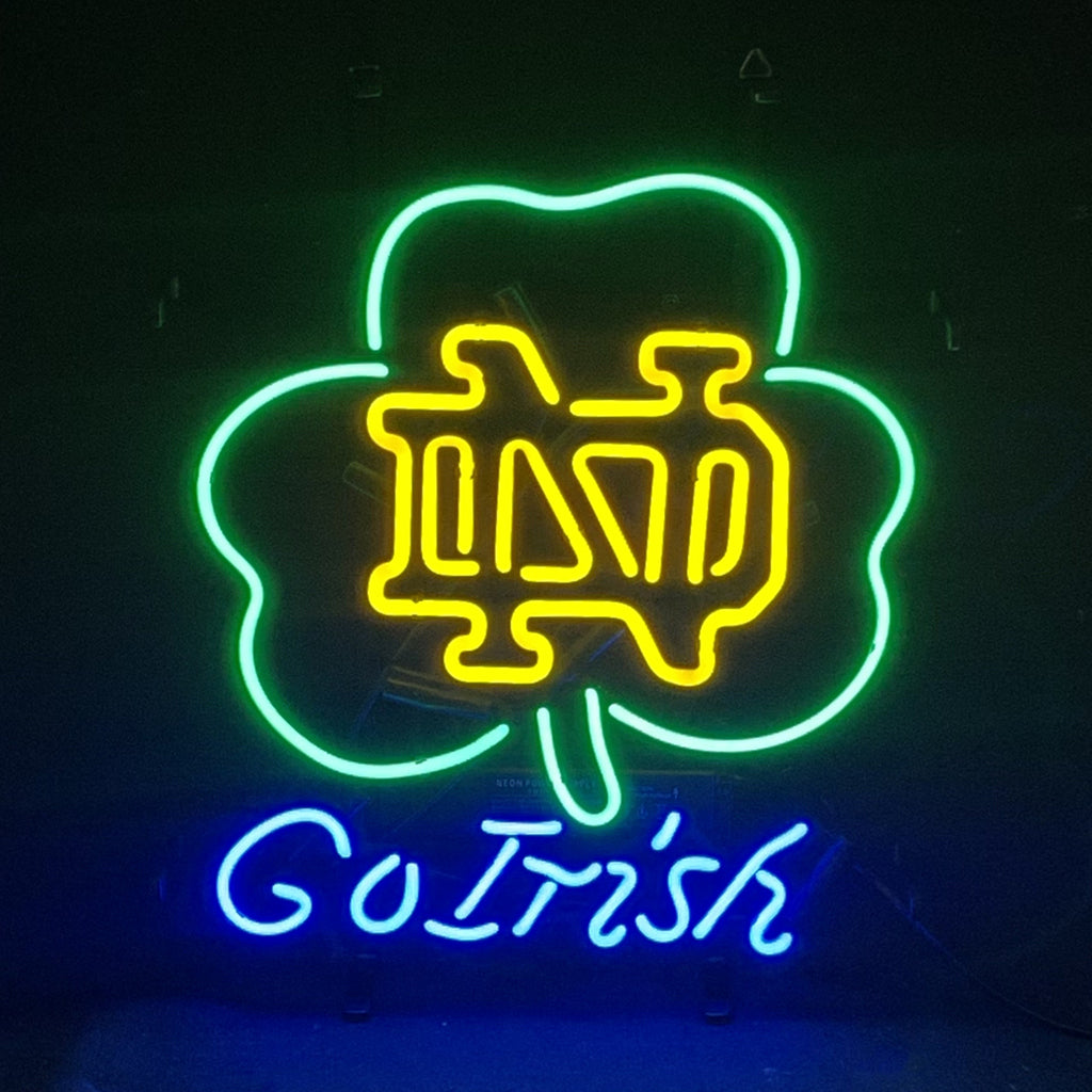 Notre Dame Go Irish Neon Signs Light - ME744-  DRIVEN - 2