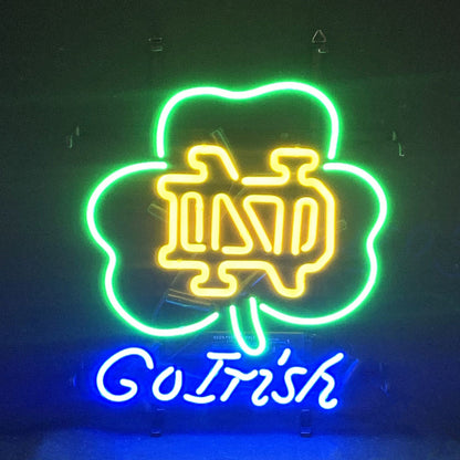 Notre Dame Go Irish Neon Signs Light - ME744-  DRIVEN - 3