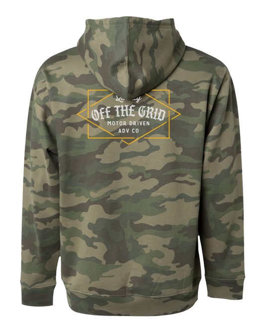 Old Fashioned Zip Hoodie - OMKJ324007GC02-OMKJ324007GC03-OMKJ324007GC04-OMKJ324007GC05-OMKJ324007GC06-  DRIVEN - 1