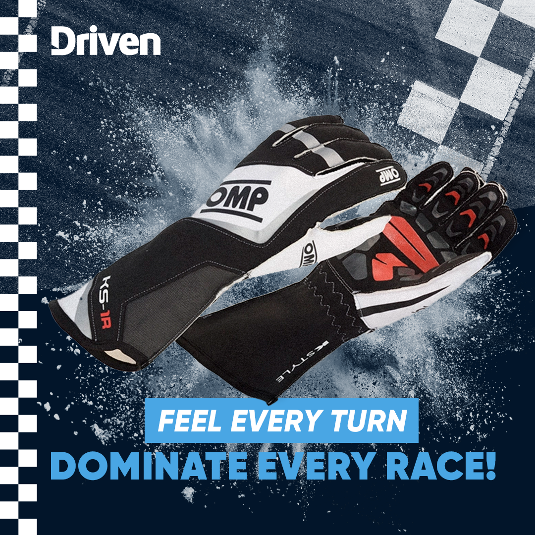 OMP | KS-1R + FREE customization | Karting Gloves | PRO-Level