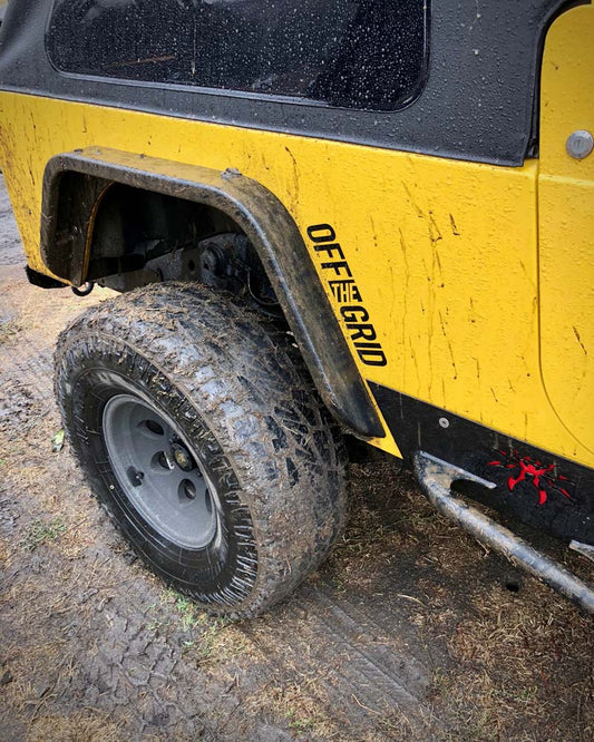 OFF THE GRID Solid Logo Decal - 7 Colors - OMWA118001CO01-OMWA118001BR01-OMWA118001GY01-OMWA118001MB01-OMWA118001OR01-  DRIVEN - 1