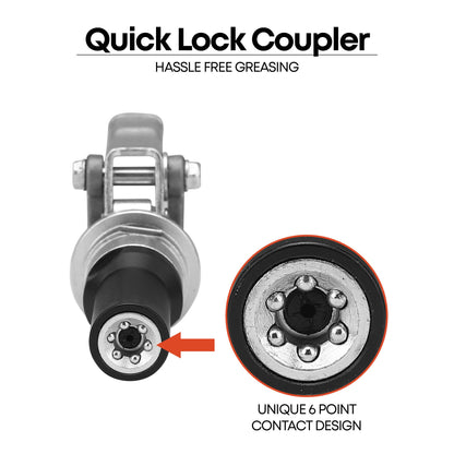 OILSAFE® | Quick Lock Coupler High Pressure  1/8" Npt | Industrial Fluid Control - 350130-  DRIVEN - 2