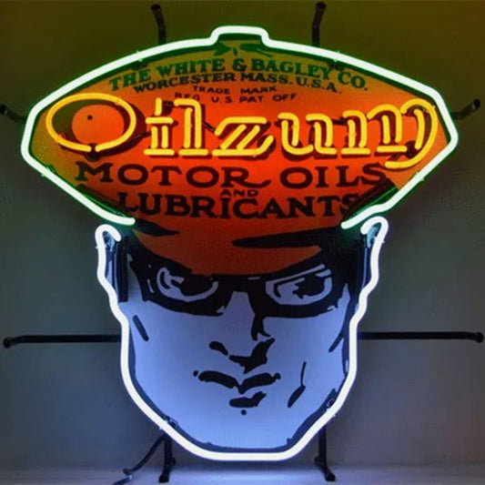 Oilzum Motor Oils Lubricants Neon Signs - CN042-  DRIVEN - 1