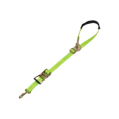 SecureTow PVC Single - Twisted Snap Hook Axle Tie Down Combo - S27108-TSH-  DRIVEN - 1