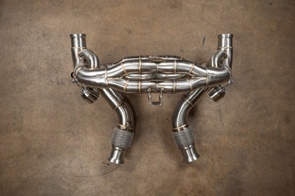 Valvetronic Designs Exhaust System for Porsche Carrera GT - POR.CAR.GT.VSES.F1.BR-  DRIVEN - 5