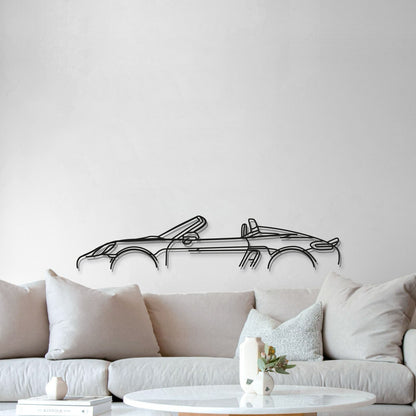 718 Spyder Metal Car Wall Art - MT0842 - MT0842B49L-MT0842B69L-MT0842B80L-MT0842B99L-MT0842B120L-  DRIVEN - 5