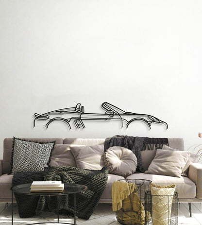 718 Spyder Metal Car Wall Art - MT0842 - MT0842B49L-MT0842B69L-MT0842B80L-MT0842B99L-MT0842B120L-  DRIVEN - 6