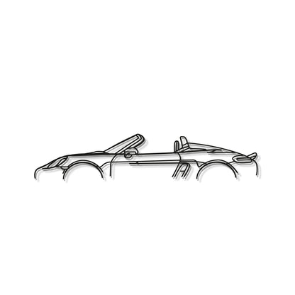 718 Spyder Metal Car Wall Art - MT0842 - MT0842B49L-MT0842B69L-MT0842B80L-MT0842B99L-MT0842B120L-  DRIVEN - 8