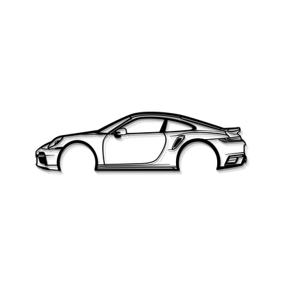 911 Type 993 Metal Car Wall Art - MT0845 - MT0845B49L-MT0845B69L-MT0845B80L-MT0845B99L-MT0845B120L-  DRIVEN - 8