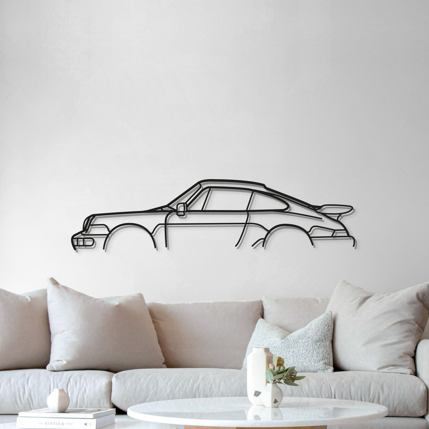 911 964 C2 Metal Car Wall Art - MT0844 - MT0844B49L-MT0844B69L-MT0844B80L-MT0844B99L-MT0844B120L-  DRIVEN - 5