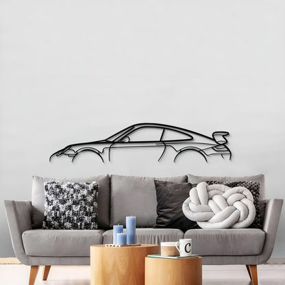 911 GT3 Model 997 Metal Car Wall Art - MT0856 - MT0856B49L-  DRIVEN - 3