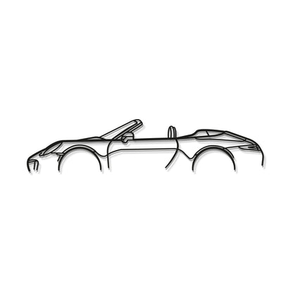 911 Model 991 Metal Car Wall Art - MT0863 - MT0863B49L-  DRIVEN - 8
