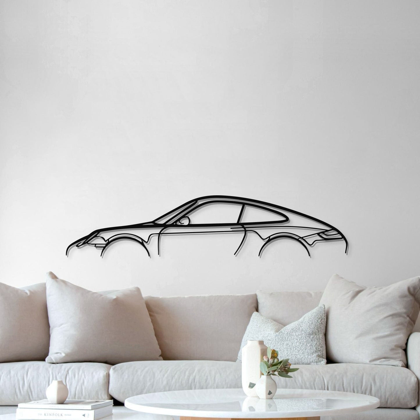 911 Model 997 Metal Car Wall Art - MT0868 - MT0868B49L-MT0868B69L-MT0868B80L-MT0868B99L-MT0868B120L-  DRIVEN - 5