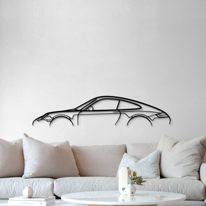 911 Model 997 Metal Car Wall Art - MT0868 - MT0868B49L-MT0868B69L-MT0868B80L-MT0868B99L-MT0868B120L-  DRIVEN - 5