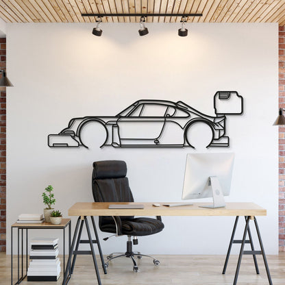 911 Pikes Peak Metal Car Wall Art - MT0869 - MT0869B49L-MT0869B69L-MT0869B80L-MT0869B99L-MT0869B120L-  DRIVEN - 1