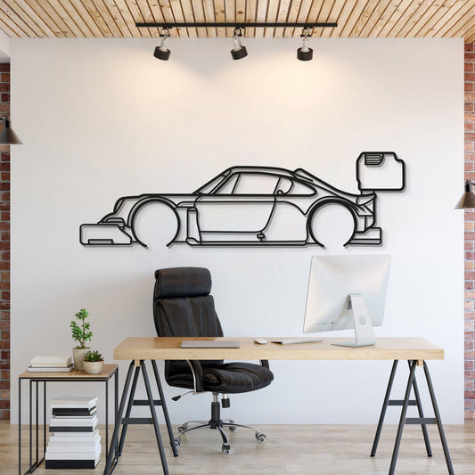 911 Pikes Peak Metal Car Wall Art - MT0869 - MT0869B49L-MT0869B69L-MT0869B80L-MT0869B99L-MT0869B120L-  DRIVEN - 1