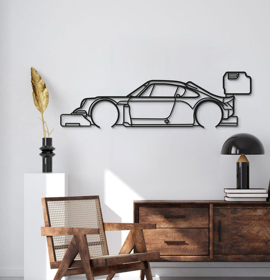 911 Pikes Peak Metal Car Wall Art - MT0869 - MT0869B49L-MT0869B69L-MT0869B80L-MT0869B99L-MT0869B120L-  DRIVEN - 2