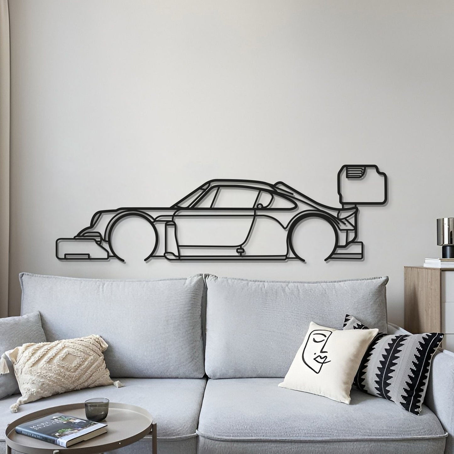 911 Pikes Peak Metal Car Wall Art - MT0869 - MT0869B49L-MT0869B69L-MT0869B80L-MT0869B99L-MT0869B120L-  DRIVEN - 4