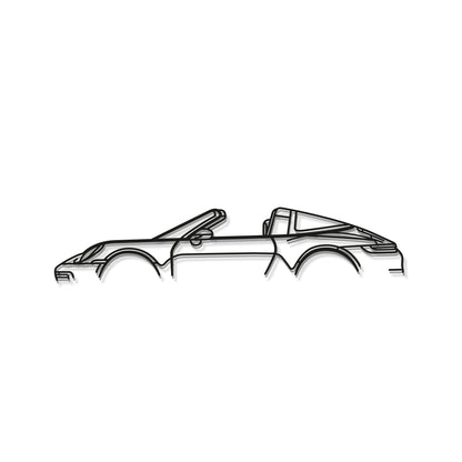 911 Targa Model 992 Metal Car Wall Art - MT0870 - MT0870B49L-MT0870B69L-MT0870B80L-MT0870B99L-MT0870B120L-  DRIVEN - 8