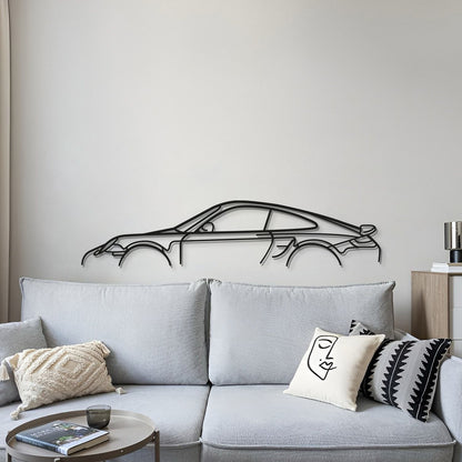 911 Turbo S Model 997 Metal Car Wall Art - MT0879 - MT0879B49L-MT0879B69L-MT0879B80L-MT0879B99L-MT0879B120L-  DRIVEN - 4