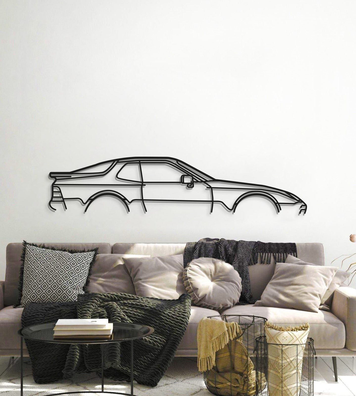 944 Metal Car Wall Art - MT0882 - MT0882B49L-MT0882B69L-MT0882B80L-MT0882B99L-MT0882B120L-  DRIVEN - 6