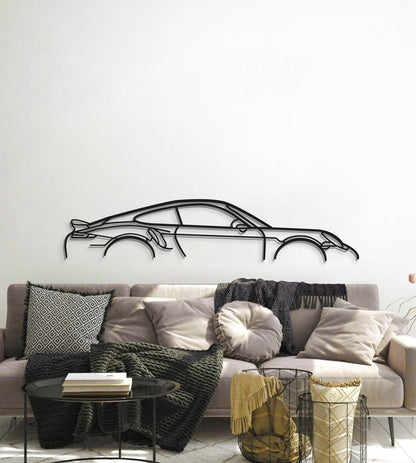 911 Turbo S Model 991 Metal Car Wall Art - MT0876 - MT0876B49L-MT0876B69L-MT0876B80L-MT0876B99L-MT0876B120L-  DRIVEN - 6