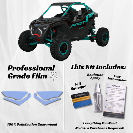 Polaris RZR Pro R Headlight PPF Protection Kit (2025-2026) - sku-51573062238340-  DRIVEN - 1