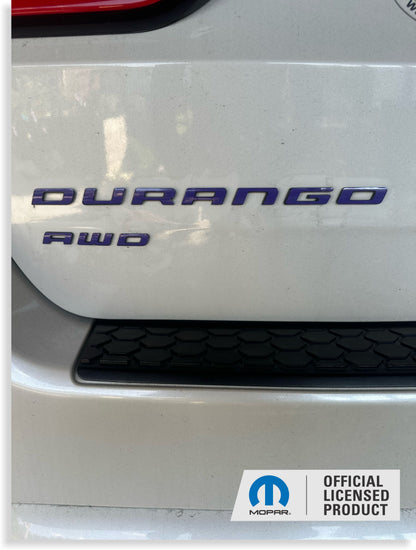 DURANGO Emblem Overlay Decal - 11-26 Durango - Durango1120-B-01-Durango1120-B-02-Durango1120-B-03-Durango1120-B-04-Durango1120-B-05-  DRIVEN - 9