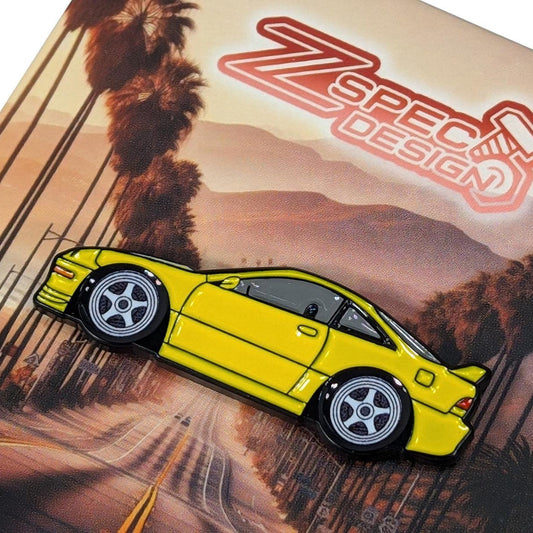 ZSPEC Collector Lapel / Hat Pin - Yellow Integra JDM Cruiser - ZSD-187261-  DRIVEN - 2