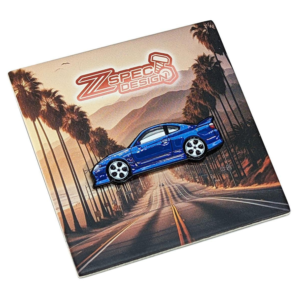 ZSPEC Collector Lapel / Hat Pin - Blue Silvia S15 Cruiser - ZSD-187278-  DRIVEN - 1
