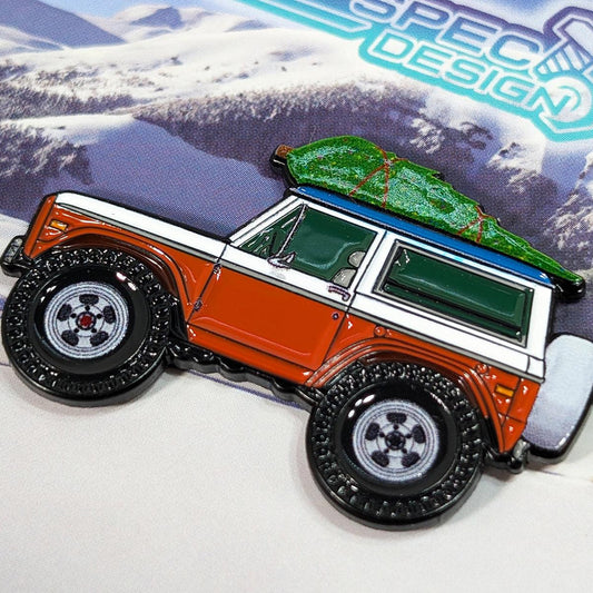ZSPEC Collector Lapel / Hat Pin - Bronco 4WD Holiday Edition - ZSD-577536-  DRIVEN - 2