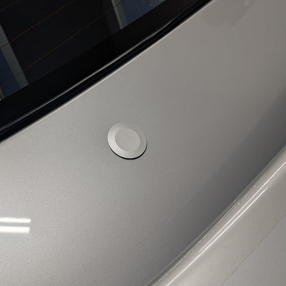 ZSPEC 44mm Rear Wiper Hole-Cover/Cap/Plug, Weatherproof, Billet, Silver Finish - ZSD-012884-  DRIVEN - 4