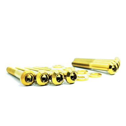 ZSPEC Throttle Bodies Fastener Kit for Nissan Skyline GT-R/GTR R35, Grade-5 Titanium - ZSD-380464-ZSD-380471-ZSD-380488-ZSD-380495-ZSD-380501-  DRIVEN - 4