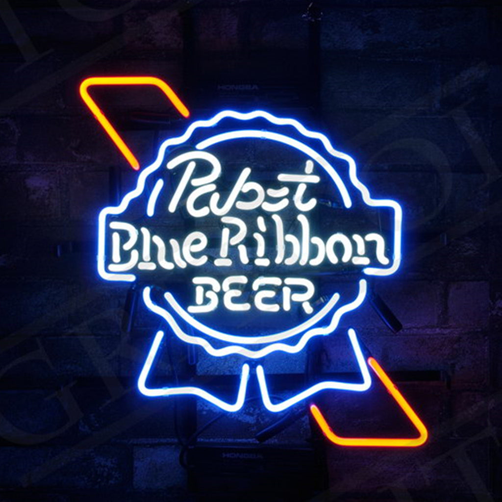 Pabst Blue Ribbon Beer Neon Signs - MEXC009-  DRIVEN - 1