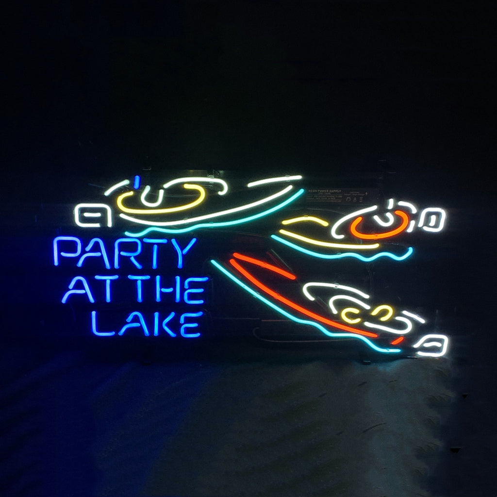Yacht Party At The Lake Neon Signs - ME401-  DRIVEN - 2