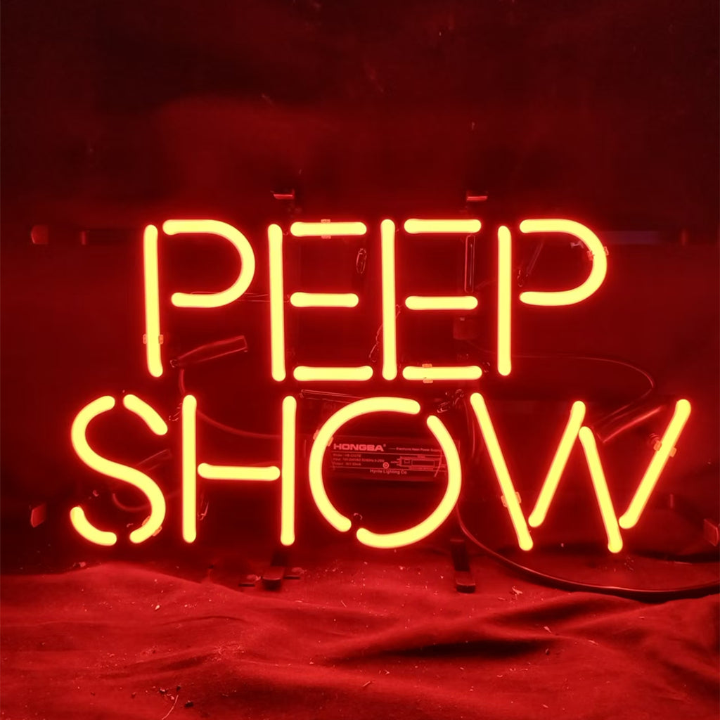 Peep Show Neon Signs - ME850-  DRIVEN - 2